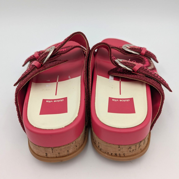 Dolce Vita Ralli Women's Wedge Knit Sandals Double Strap Slide Size US7.5 - Picture 4 of 12